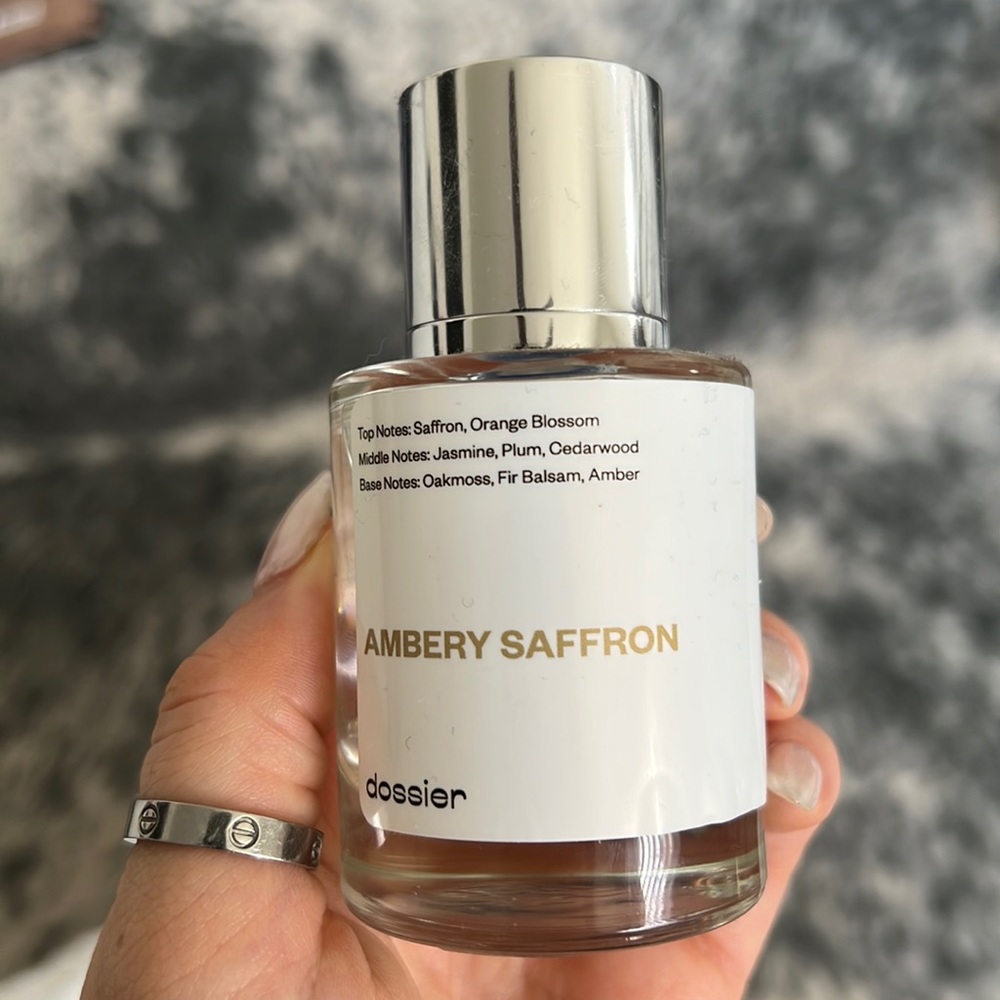 Dossier Ambery Saffron Perfume
